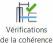 Icône : Vérification de la cohérence