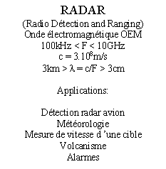 Radar - Sonar - Echographie C8